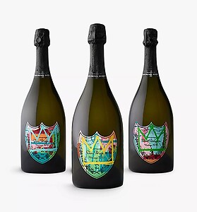 Dom Pérignon Vintage 2015 Special Edition 3x75cl - Tribute to Jean-Michel Basquiat - Collection