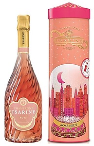 Tsarine Cuvee Rose NV 75cl in City Tour Tin