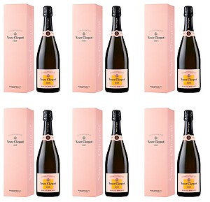 Veuve Clicquot Rose NV 6 X 75cl - CASE DEAL