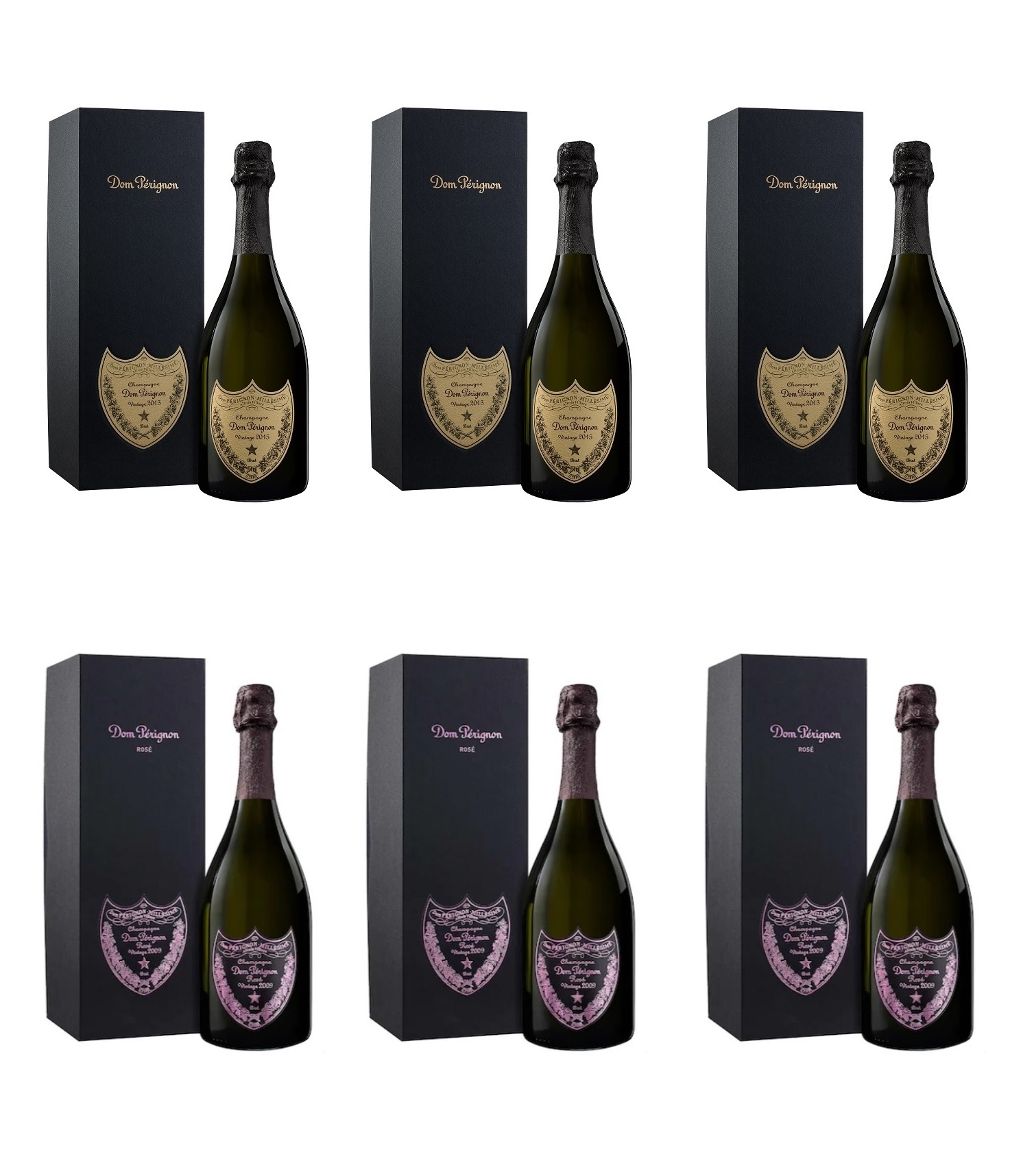 Dom Pérignon Vintage Mixed Case (6 x 75cl)