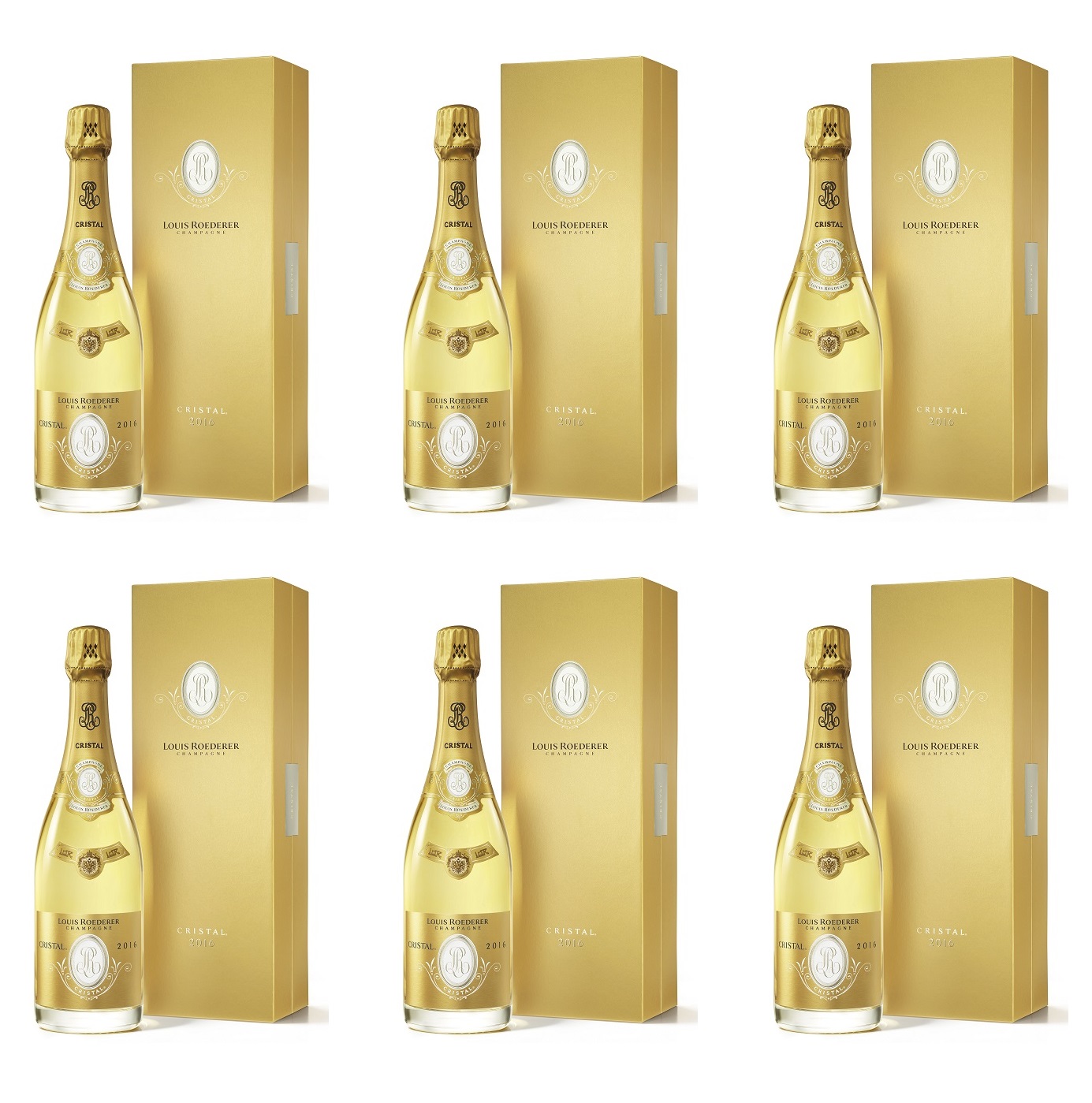 Louis Roederer Cristal 2016 6 x 75cl - CASE SALE