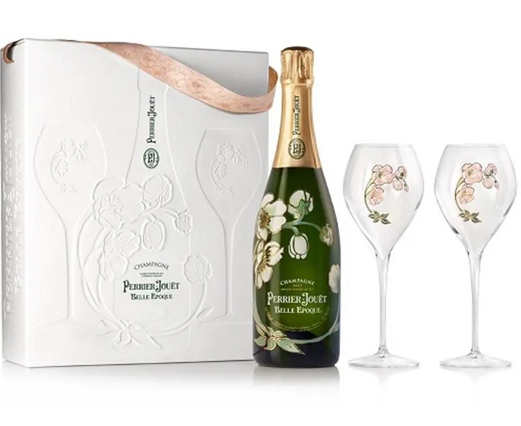 Perrier-Jouet Belle Epoque 2013 75cl + 2 Glasses Set